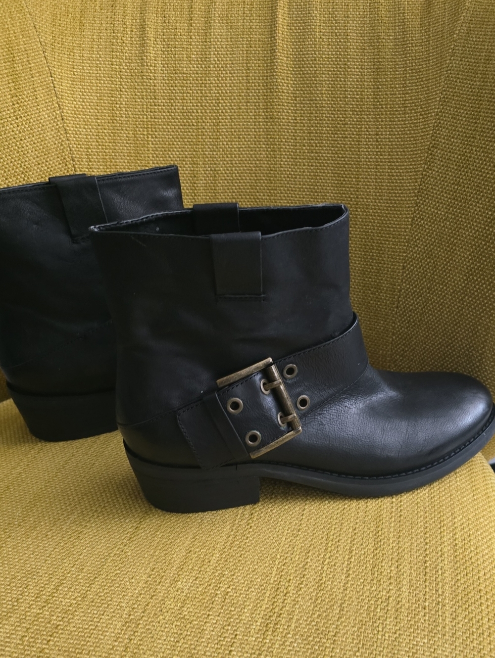 Nine West "Kassy" leather ankle boots